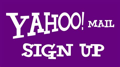 www.yahoo.com sign up